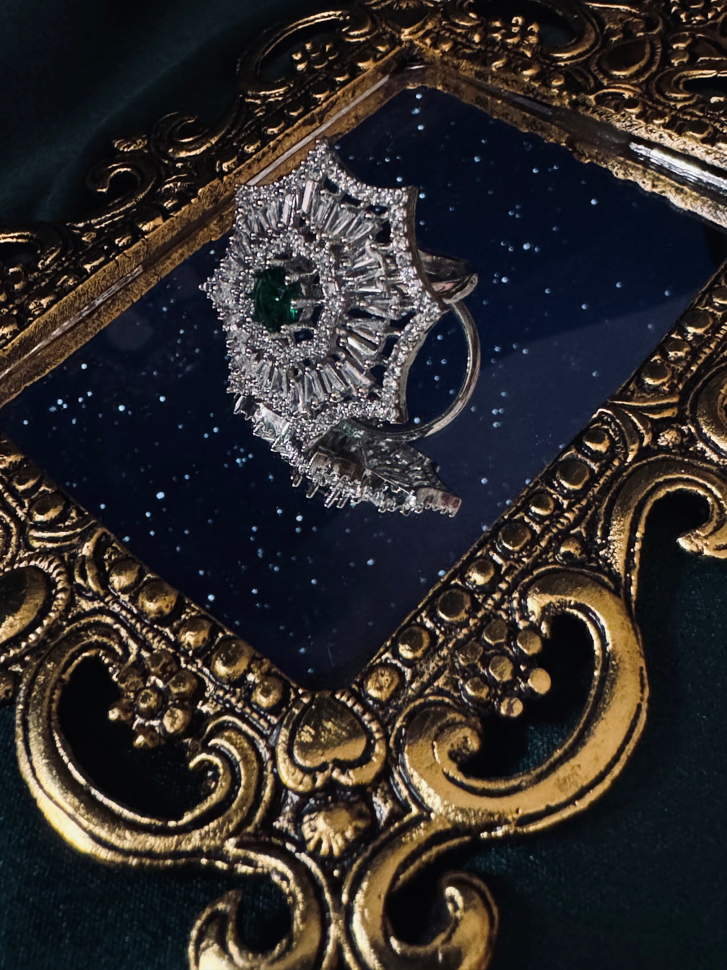 EmeraldEdge Ring
