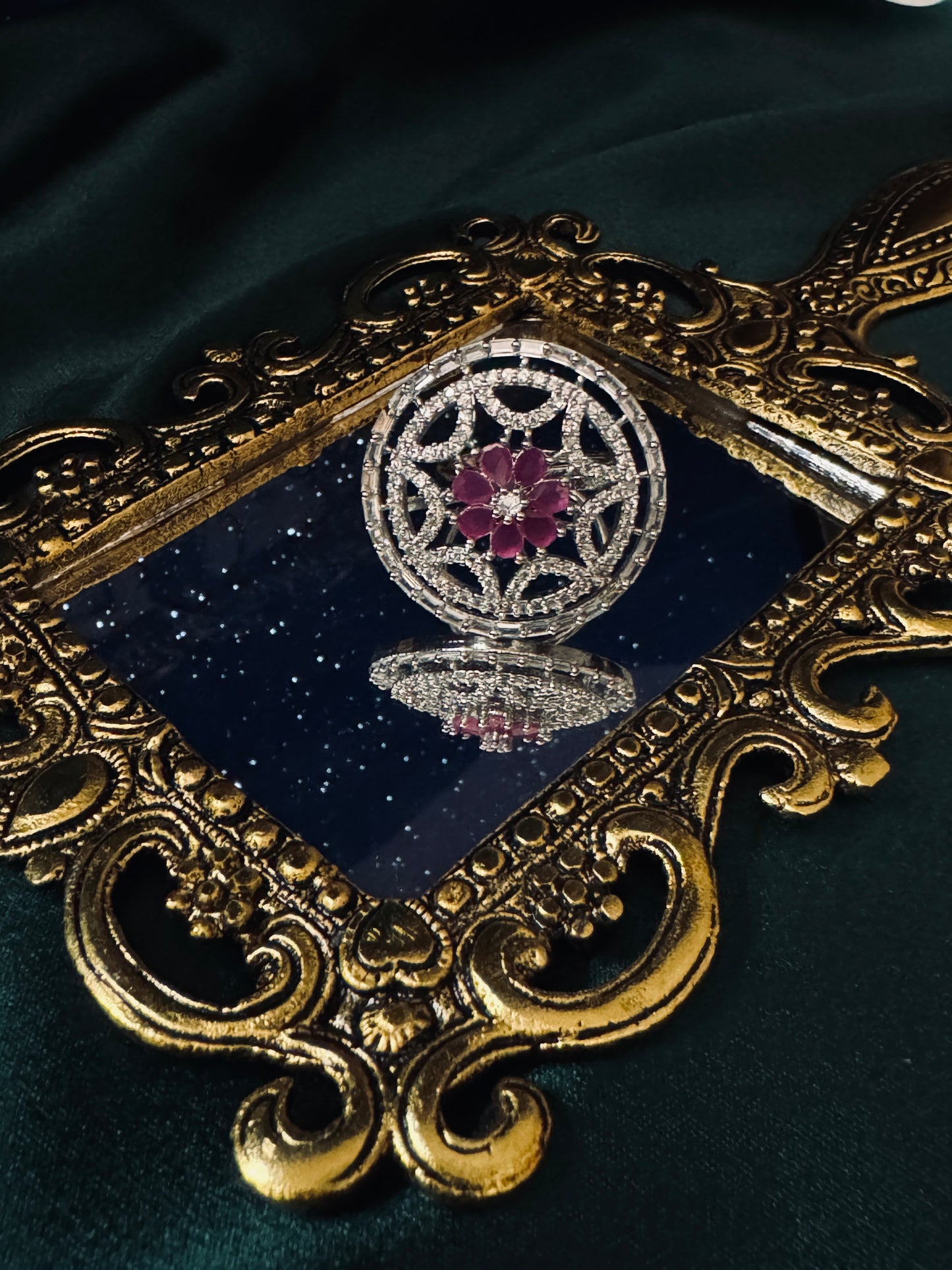 StarryBlush Ring