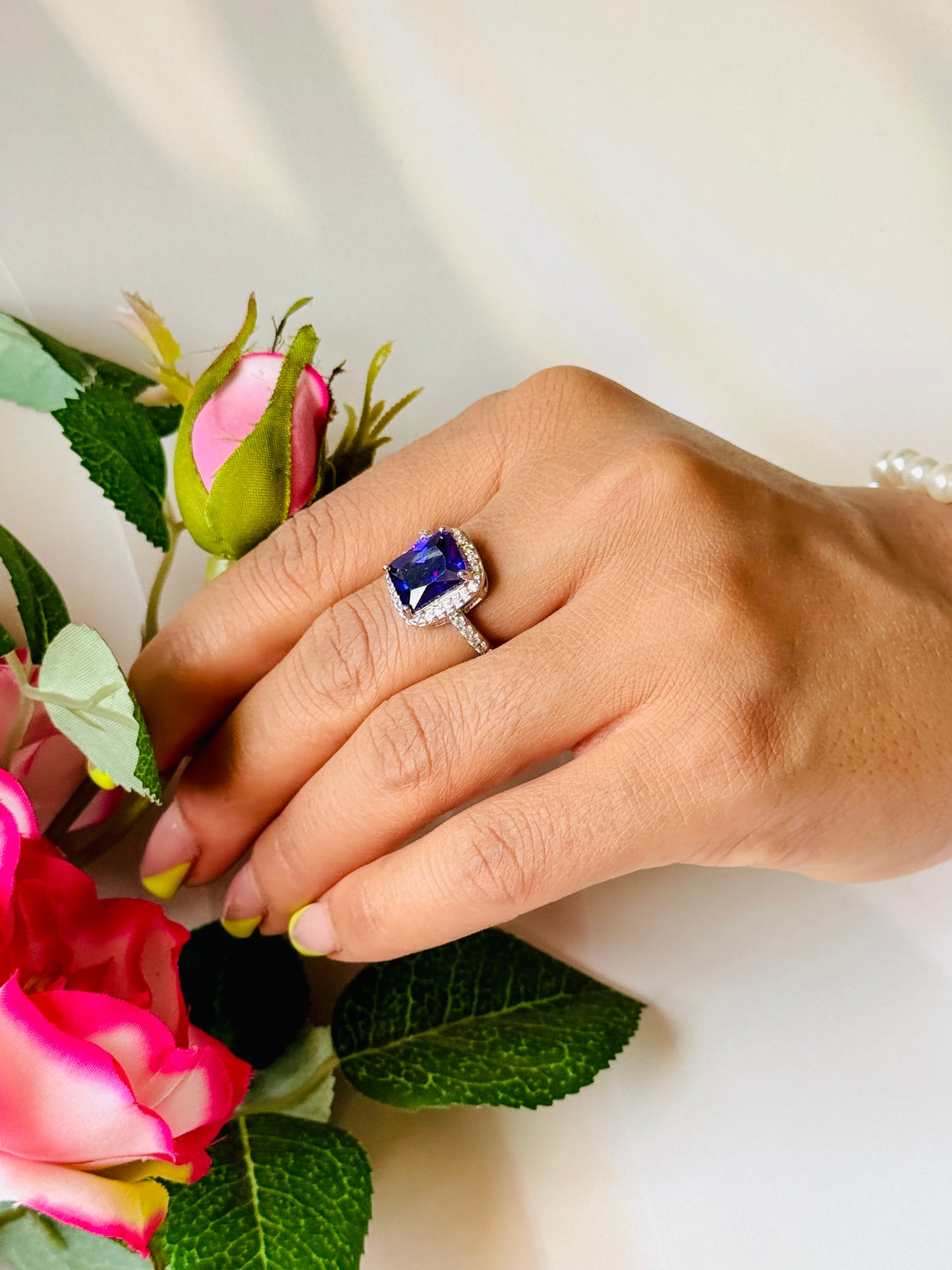 Violet Whisper Ring