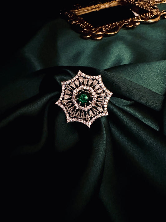 EmeraldEdge Ring