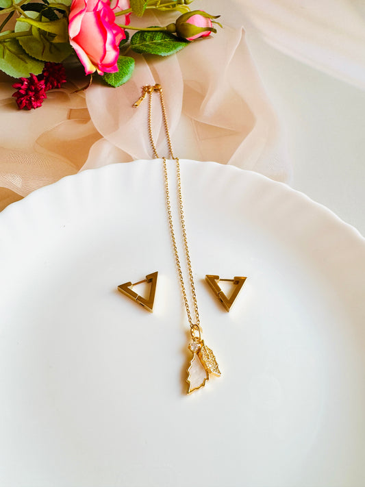 Leafy Charm Set
